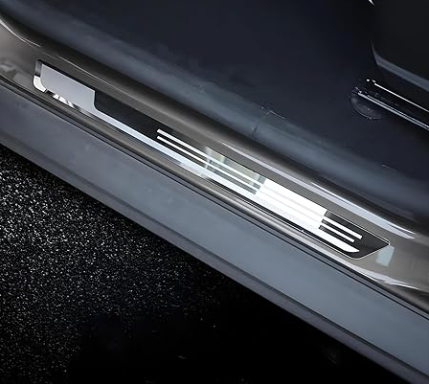XPENG Einstiegsleisten-Schutz (Edelstahl / Carbon-Optik) | Für G6 & G9