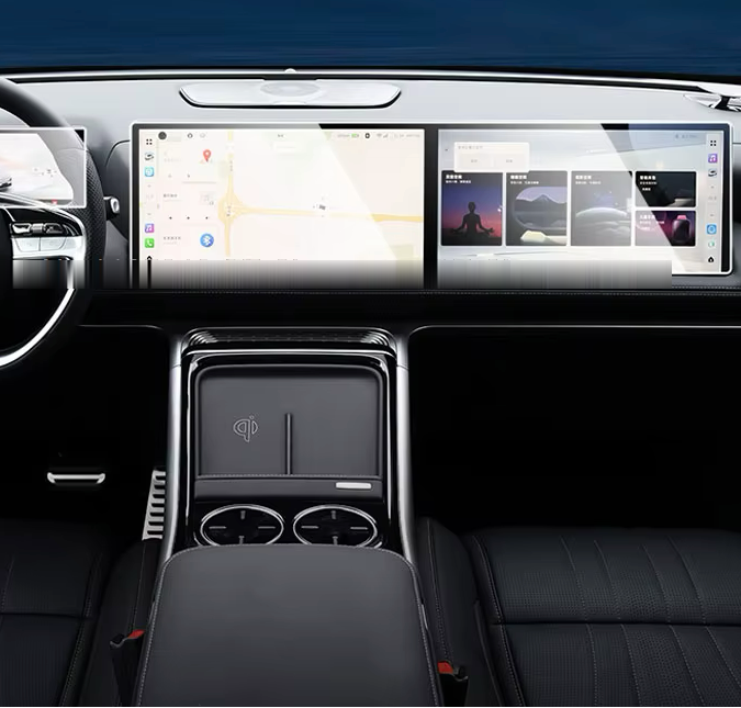 Displayschutzfolie für XPENG G9  – Für Infotainment-, Beifahrer- & Tachodisplay