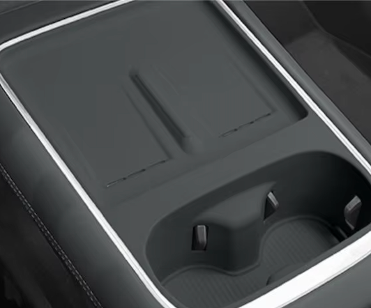 Silikon Ladeschalen- & Becherhalter-Matte für XPENG G6 (BJ 2025) – Rutschfest & Schockabsorbierend
