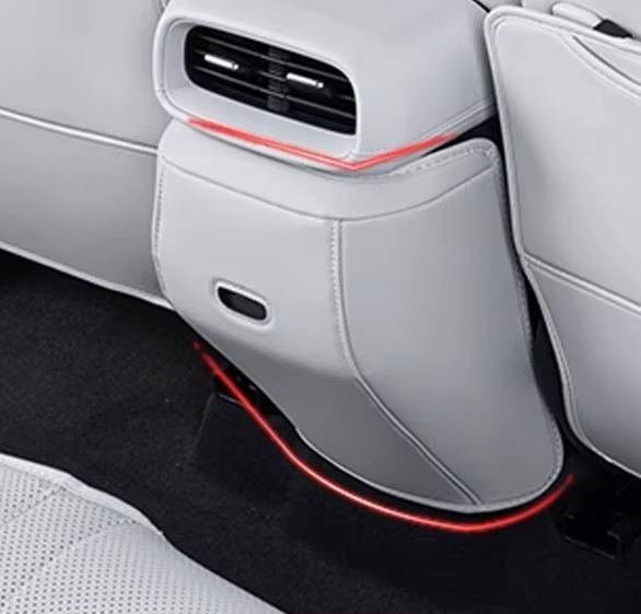Leder-Rücksitzschoner für XPENG G9 (2022–2026) – Passgenaue Anti-Kick-Pads
