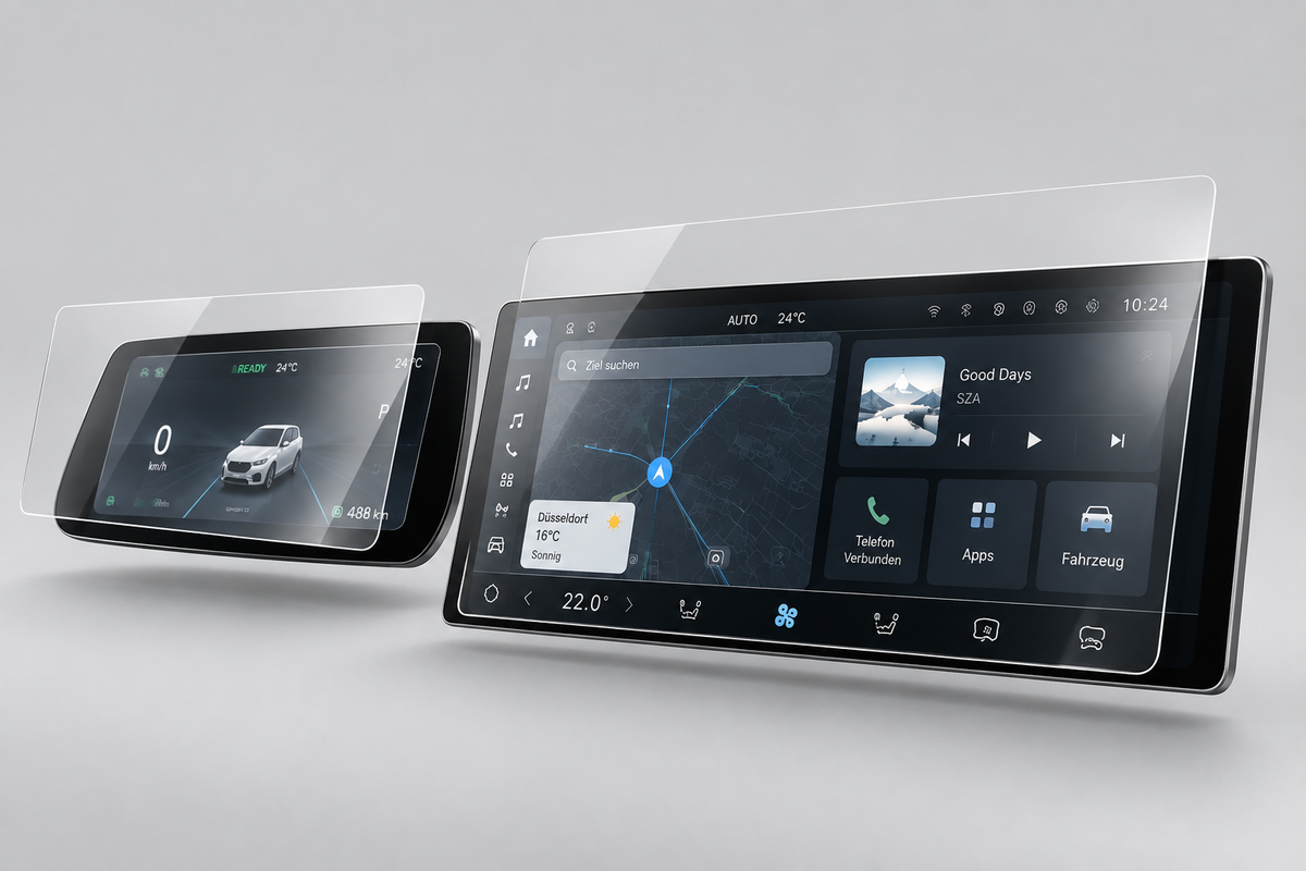 XPENG G9 Displayschutz für Infotainment und Tacho