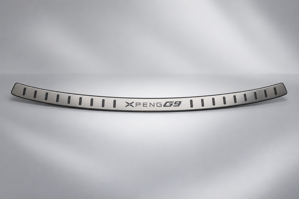 XPENG G9 Ladekantenschutz in Edelstahl-Optik