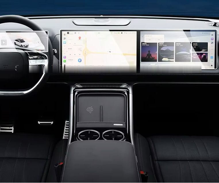 Displayschutzfolie für XPENG G9  – Für Infotainment-, Beifahrer- & Tachodisplay