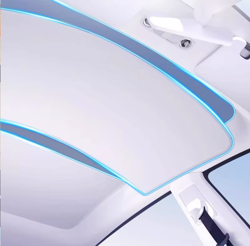Sonnenschutz für XPENG G9 Panorama-Glasdach (2022–2024) – Elektrostatische Thermo-Isolierung