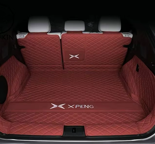 Leder-Kofferraummatte für XPENG G6 – Exklusiver 3D-Laderaumschutz