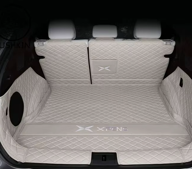 Leder-Kofferraummatte für XPENG G6 – Exklusiver 3D-Laderaumschutz